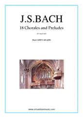 Chorales and Preludes, 18 (part I)