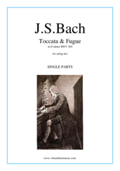 Toccata & Fugue in D minor BWV 565 (parts)